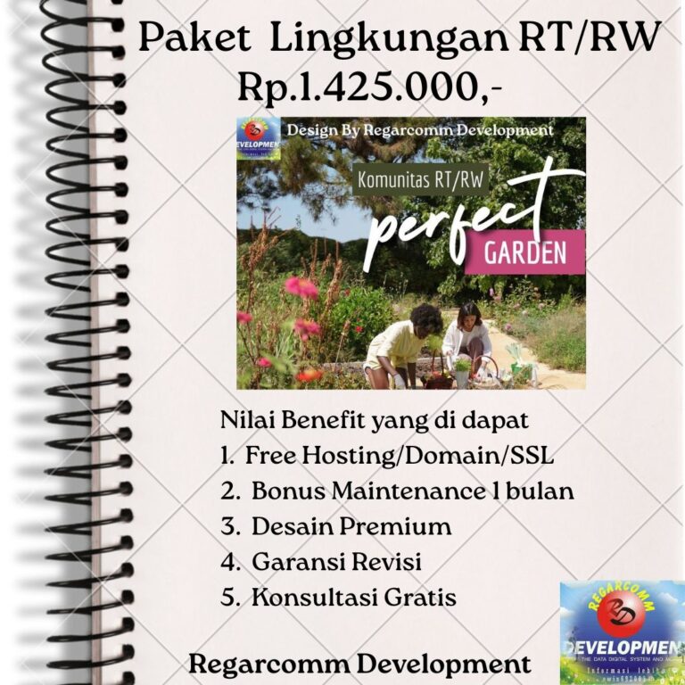 Paket Komunitas Lingkungan RT/RW