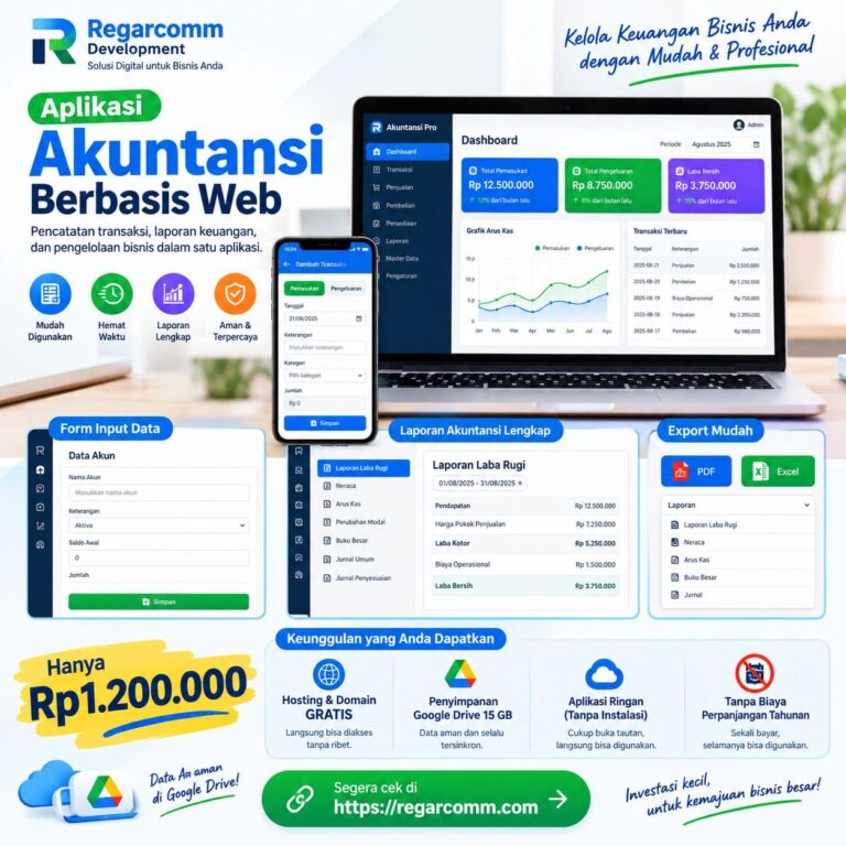 Aplikasi Website Akuntansi Usaha